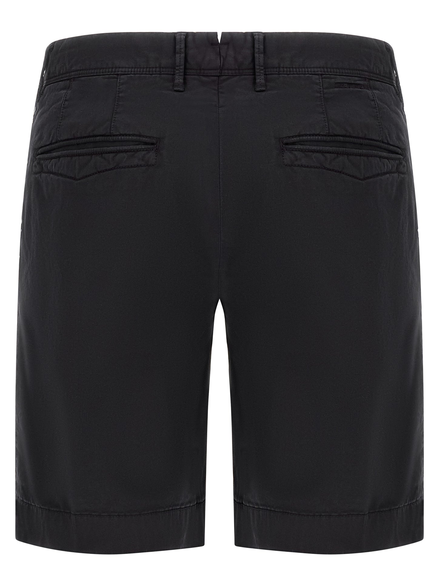 Incotex Men's Stretch Cotton Bermuda Shorts - Blue