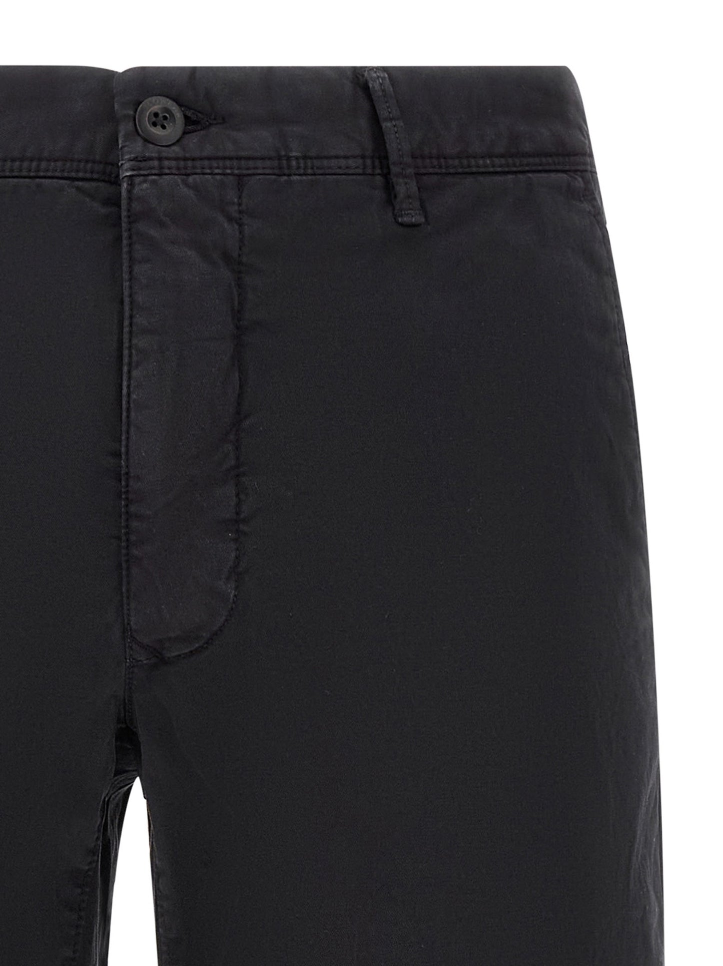 Incotex Men's Stretch Cotton Bermuda Shorts - Blue