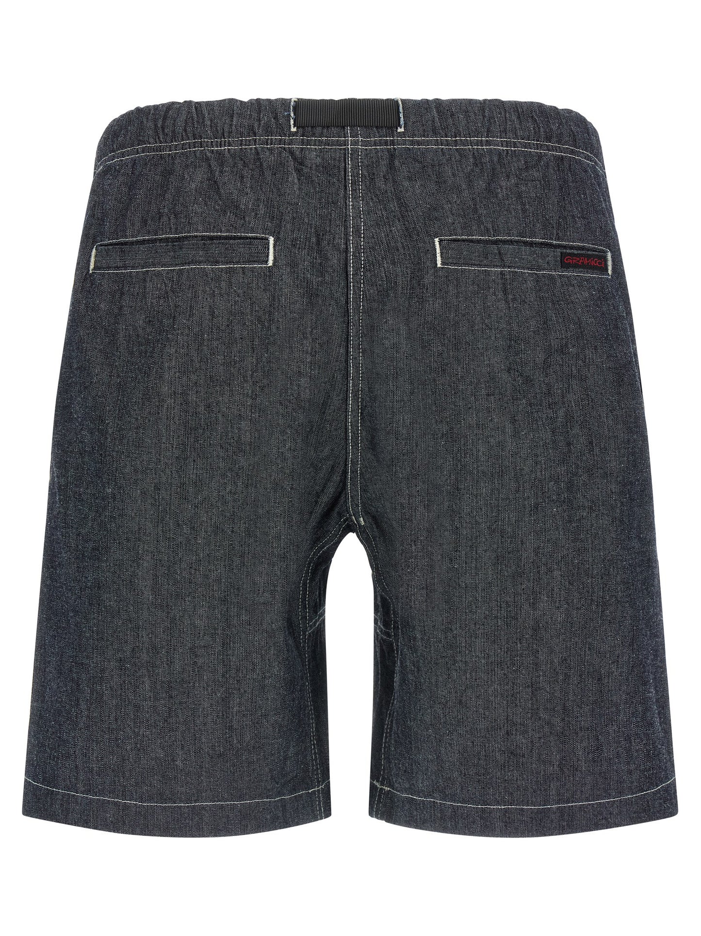 Gramicci Japanese Ribbon Men's Denim Cotton Shorts - Blue