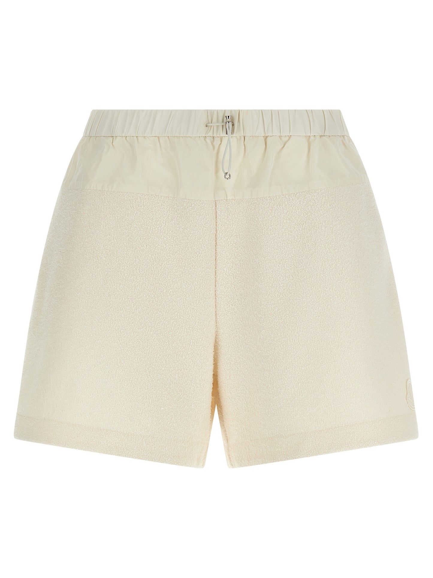 Moncler Women's Polyester & Nylon Bermuda Shorts - White