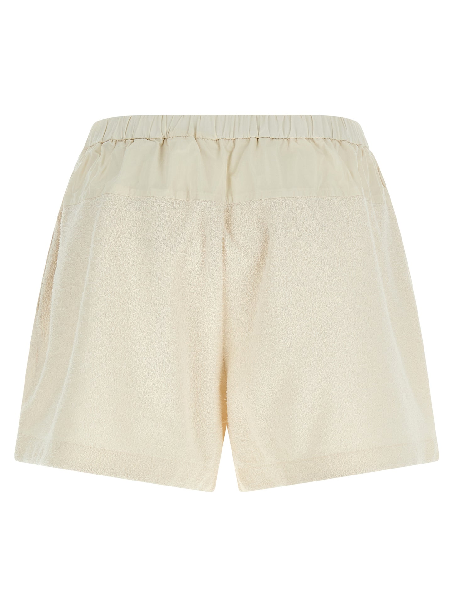 Moncler Women's Polyester & Nylon Bermuda Shorts - White