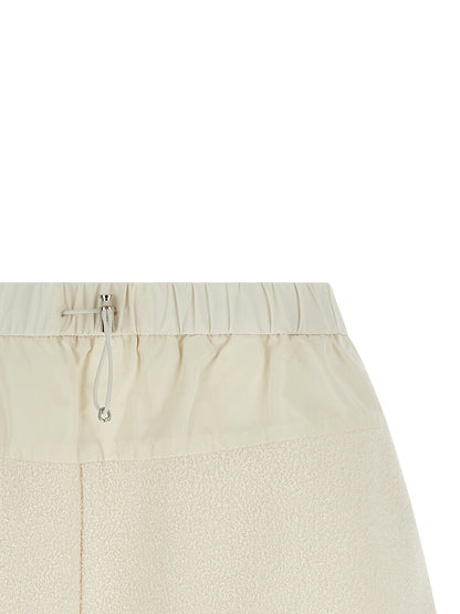 Moncler Women's Polyester & Nylon Bermuda Shorts - White