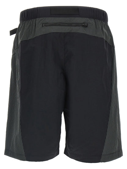 Bermuda Shorts by The North Face for men in nylon fabric black & print features a sartorial silhouette, showcasing a sartorial wide and short with a sophisticated for a sartorial look.