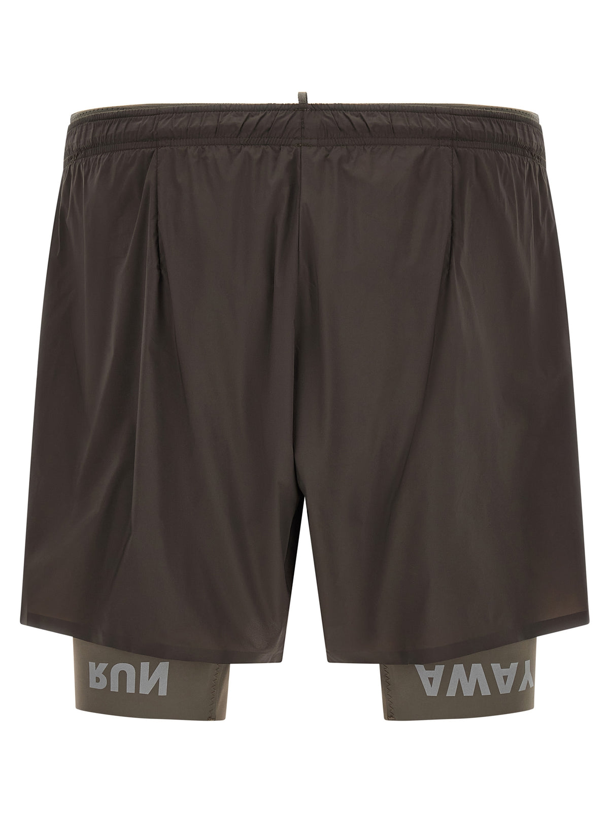 SATISFY Men's Wide Stretch Nylon Bermuda Shorts - Gray