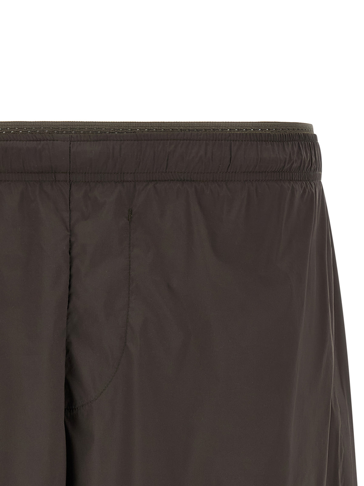 SATISFY Men's Wide Stretch Nylon Bermuda Shorts - Gray