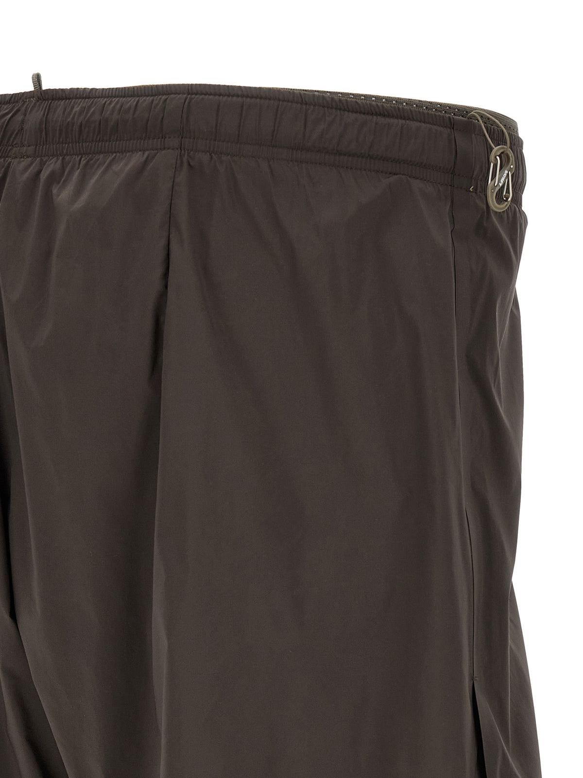 SATISFY Men's Wide Stretch Nylon Bermuda Shorts - Gray