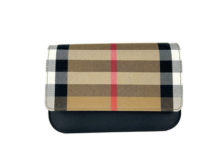 Small Crossbody Handbag by Burberry for women in canvas gold features an versatile silhouette, showcasing a secure and versatile with versatile crossbody-strap & adjustable-strap for a versatile finish.