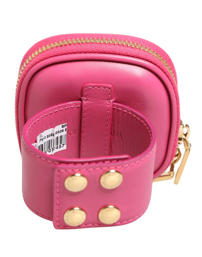 Wallet by Dolce & Gabbana for women in calf leather gold & pink showcases a refined silhouette, artfully capturing the essence of the refined Calf Leather Wallet design with functional .