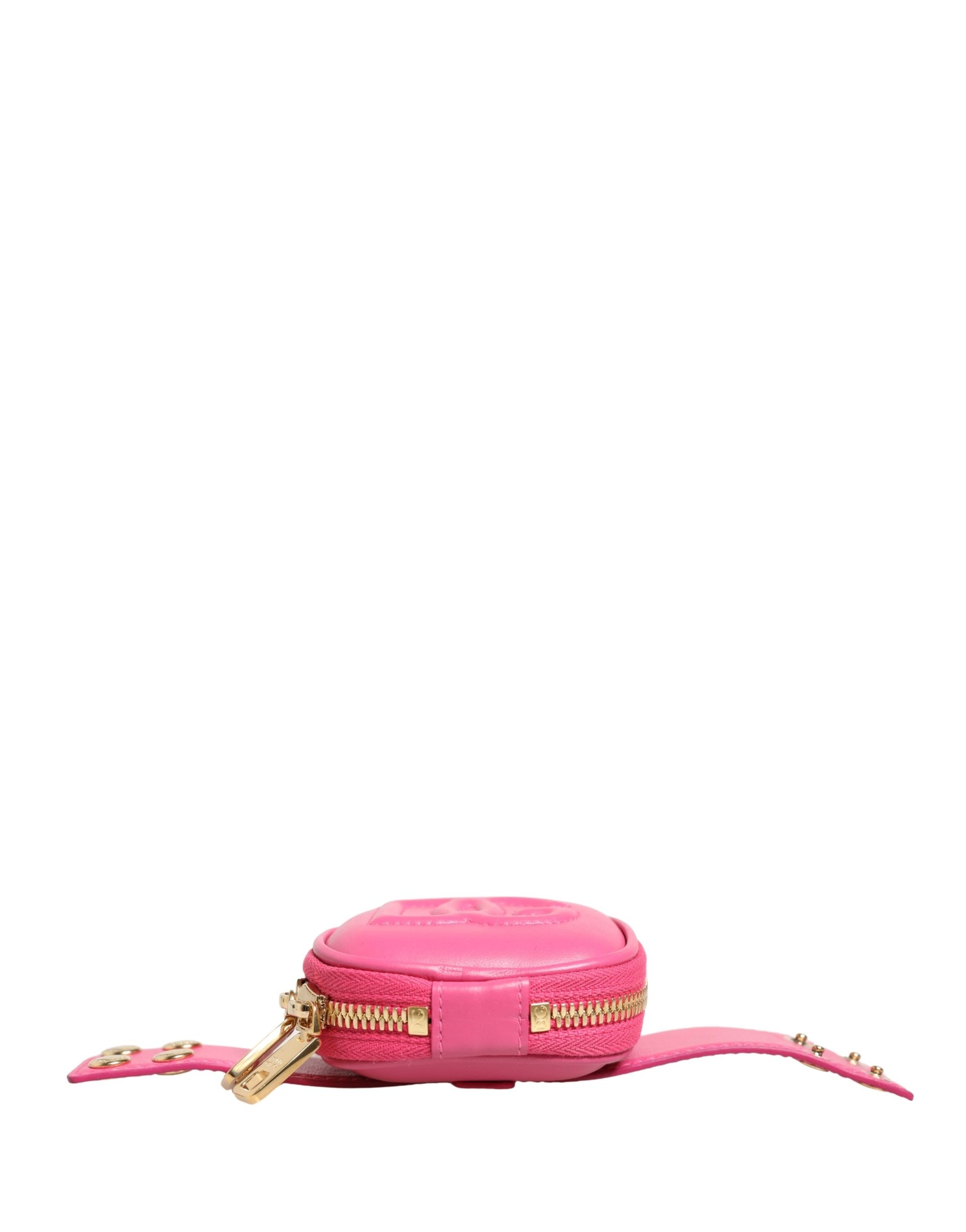 Wallet by Dolce & Gabbana for women in calf leather gold & pink features a streamlined silhouette, showcasing the streamlined Calf Leather Wallet design with sophisticated for a premium look.