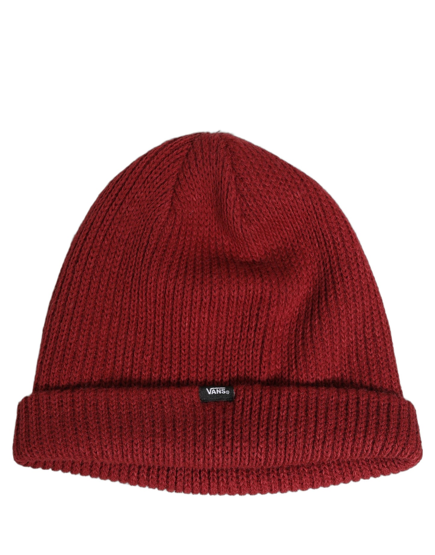 Vans Women Bordeaux Wool Knitted Winter Beanie Capello Hat