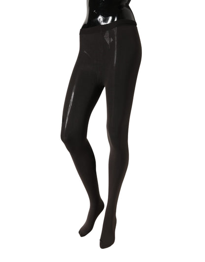 Dolce & Gabbana Black Nylon Tights Stocking Pantyhose Women Socks