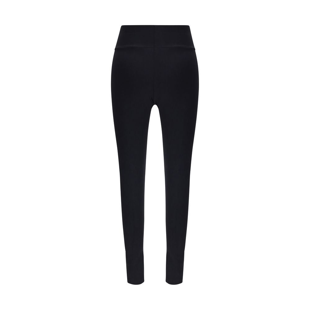Activewear Leggings by Wolford for women in stretch polyamide black features an streamlined slim & leggings and with a long cut, beautifully enhanced by performance-driven .