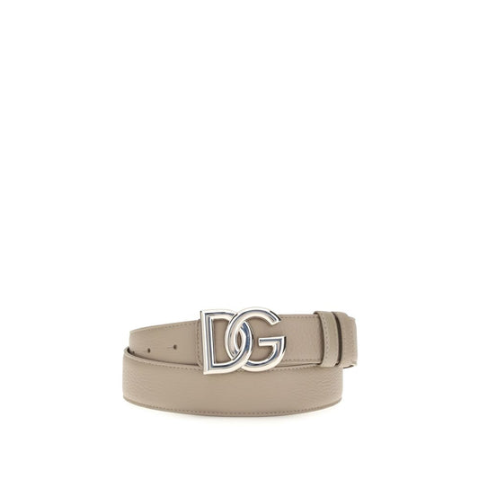 Belt by Dolce & Gabbana for men in bos taurus calf leather beige, natural & palladium features an distinguished design, perfectly showcasing the sophisticated craftsmanship of this distinguished Bos Taurus Calf Leather Belt.