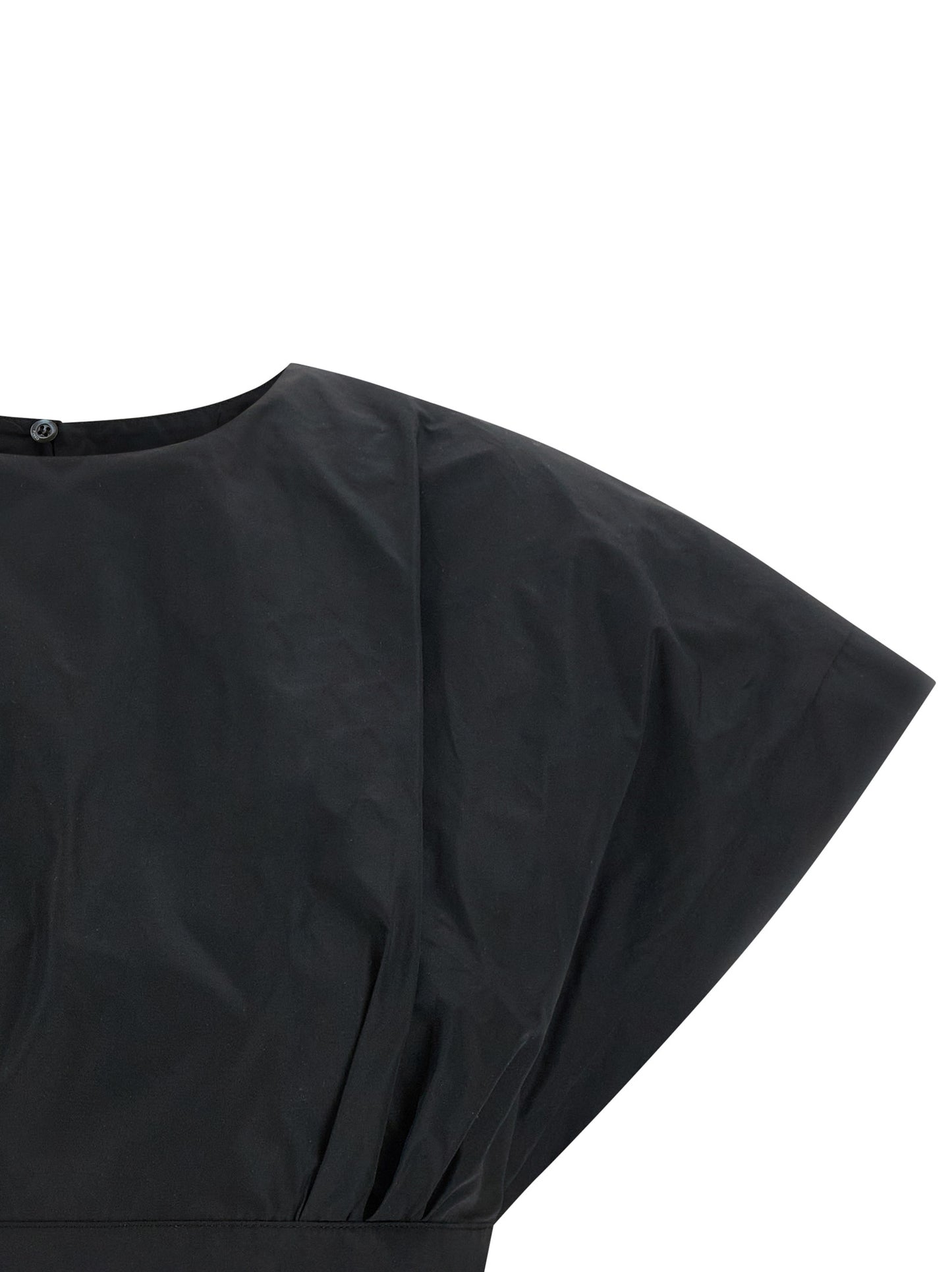 Blouse by PINKO for women in polyester black, featuring a nuanced and nuanced crew neckline for a sophisticated finish.