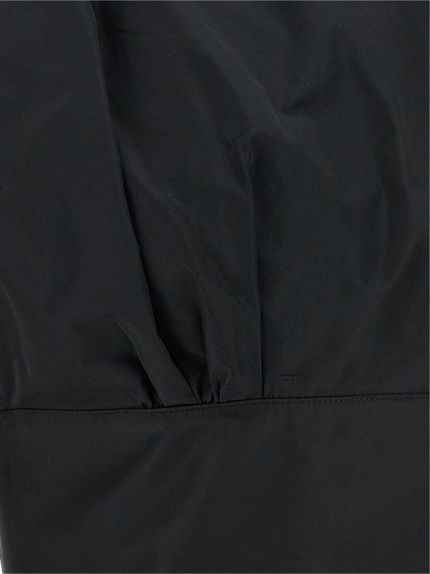 Blouse by PINKO for women in polyester black features an architectural silhouette with a refined and elegant for a architectural look.