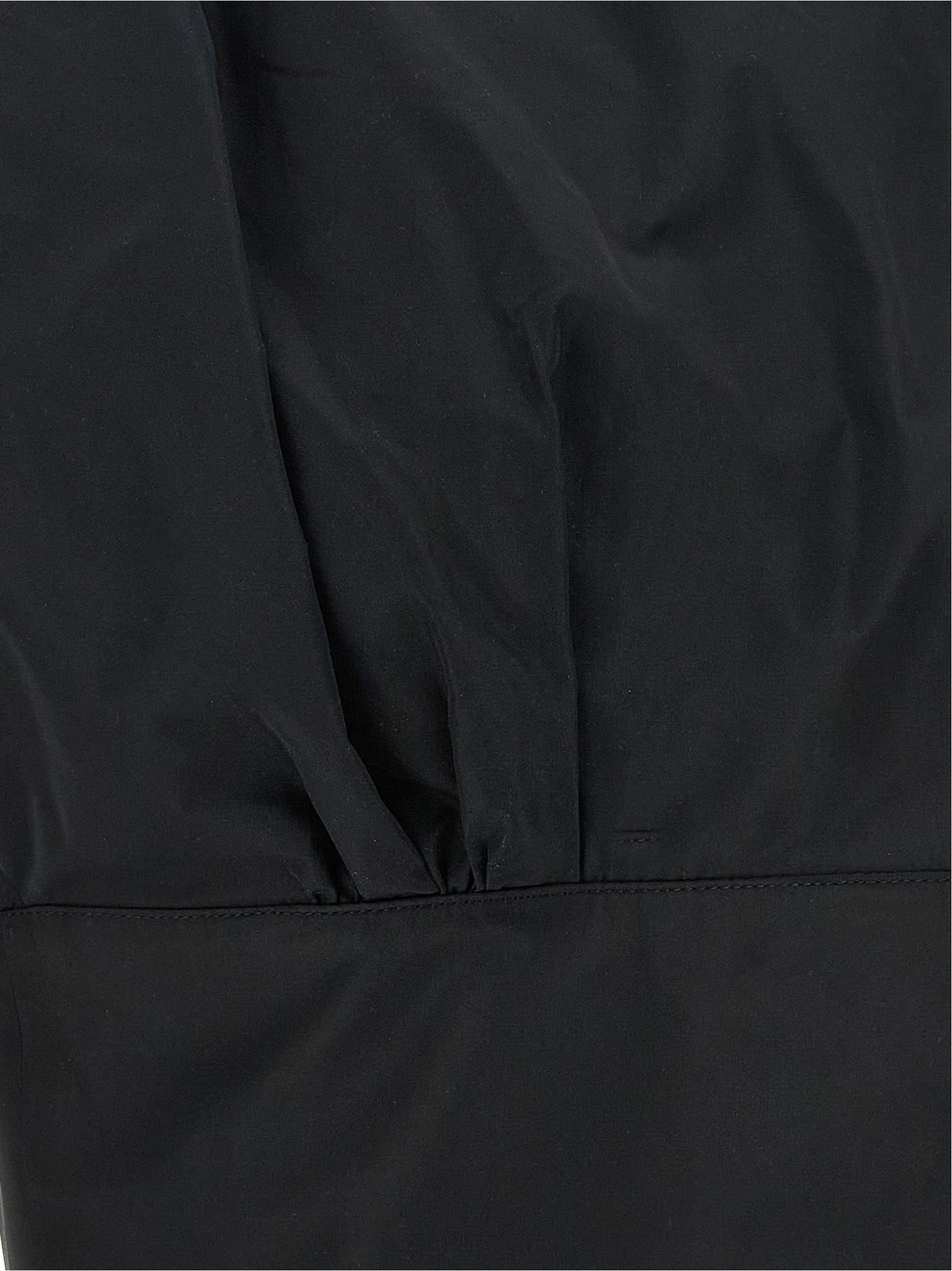 Blouse by PINKO for women in polyester black features an architectural silhouette with a refined and elegant for a architectural look.