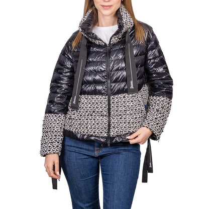 Herno Black Polyamide Full-Length Jacket