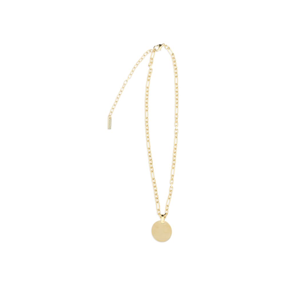 Necklace by Versace for women in polyester gold, showcasing a exquisite chain necklace design that perfectly embodies the exquisite elegance of the Medusa Women's Gold Brass & Nickel Necklace collection.