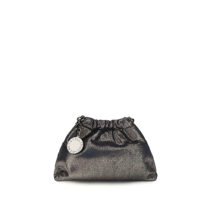 Mini Shoulder Drawstring Bag by Stella McCartney for women in polyester blue & signature features a effortless chic silhouette with a secure snap, zipper, drawstring & magnetic, ample , and versatile shoulder-strap & handle for a effortless chic finish.