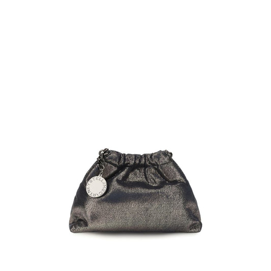 Mini Shoulder Drawstring Bag by Stella McCartney for women in polyester blue & signature features a effortless chic silhouette with a secure snap, zipper, drawstring & magnetic, ample , and versatile shoulder-strap & handle for a effortless chic finish.