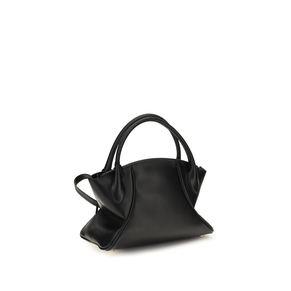 Small Crossbody Handbag by Balmain for women in bos taurus calf leather black, gold & signature presents a ornamental silhouette, showcasing a secure , ample , and versatile crossbody-strap, shoulder-strap, adjustable-strap & handle for a ornamental finish.