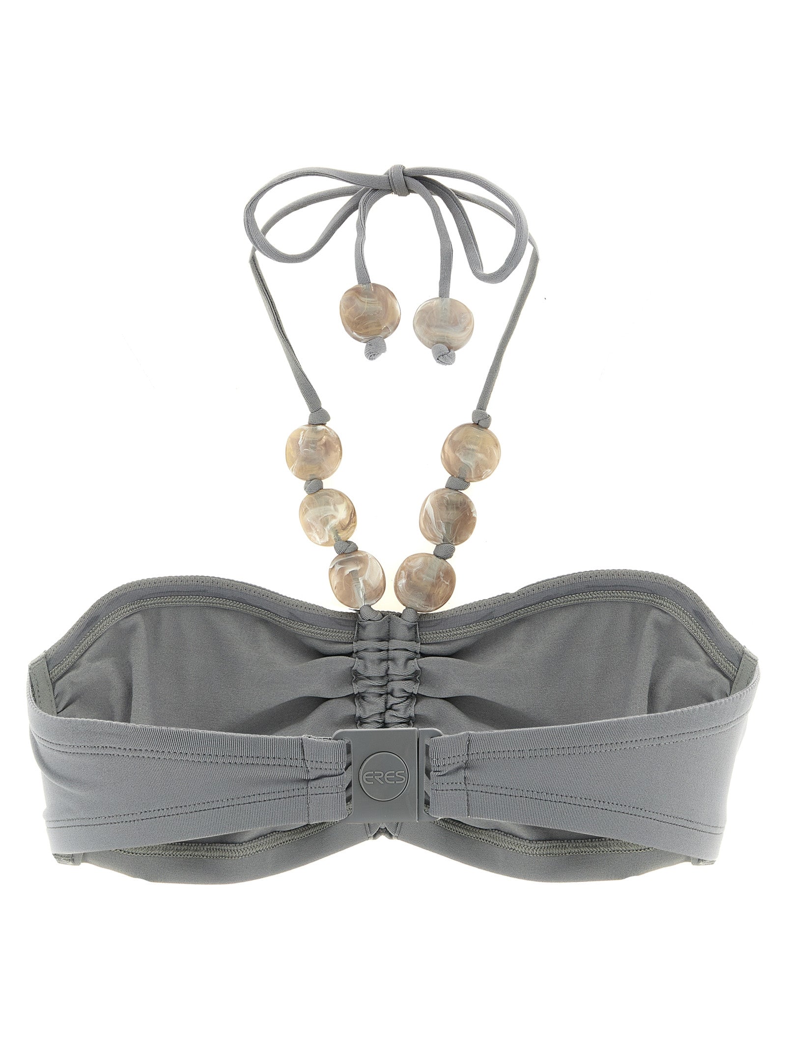 Swimwear Top by Eres for women in polyamide silicone & lana wool gray features a refined silhouette, beautifully highlighting the premium cut and style of this Waves Women's Polyamide Silicone & Lana Wool Swimwear Top.