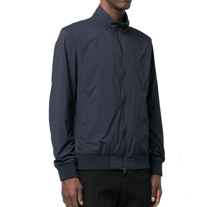 Herno Blue Polyester Bomber