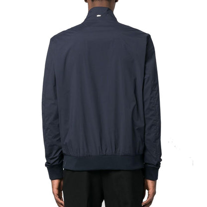 Herno Blue Polyester Bomber