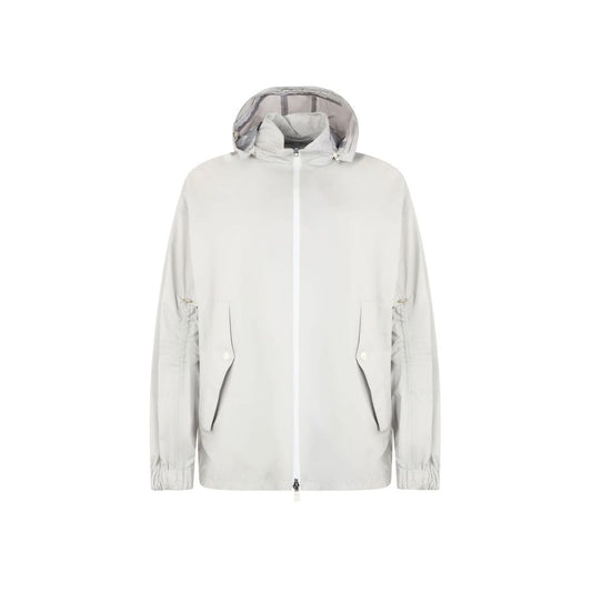 Herno Gray Polyamide Shell Jacket