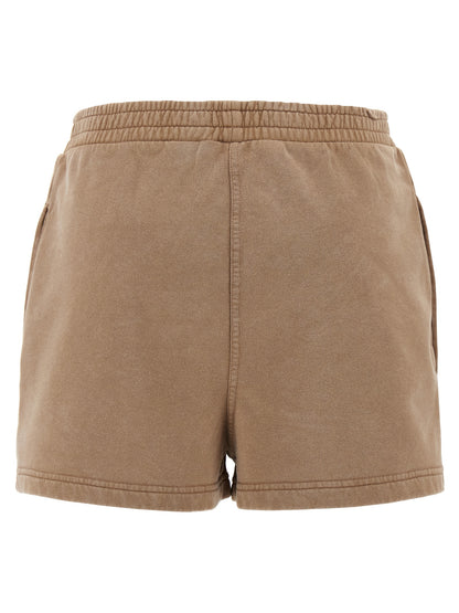 Bermuda Shorts by Fendi for women in cotton brown features an tailored silhouette, showcasing a tailored with a short and for a sophisticated look.