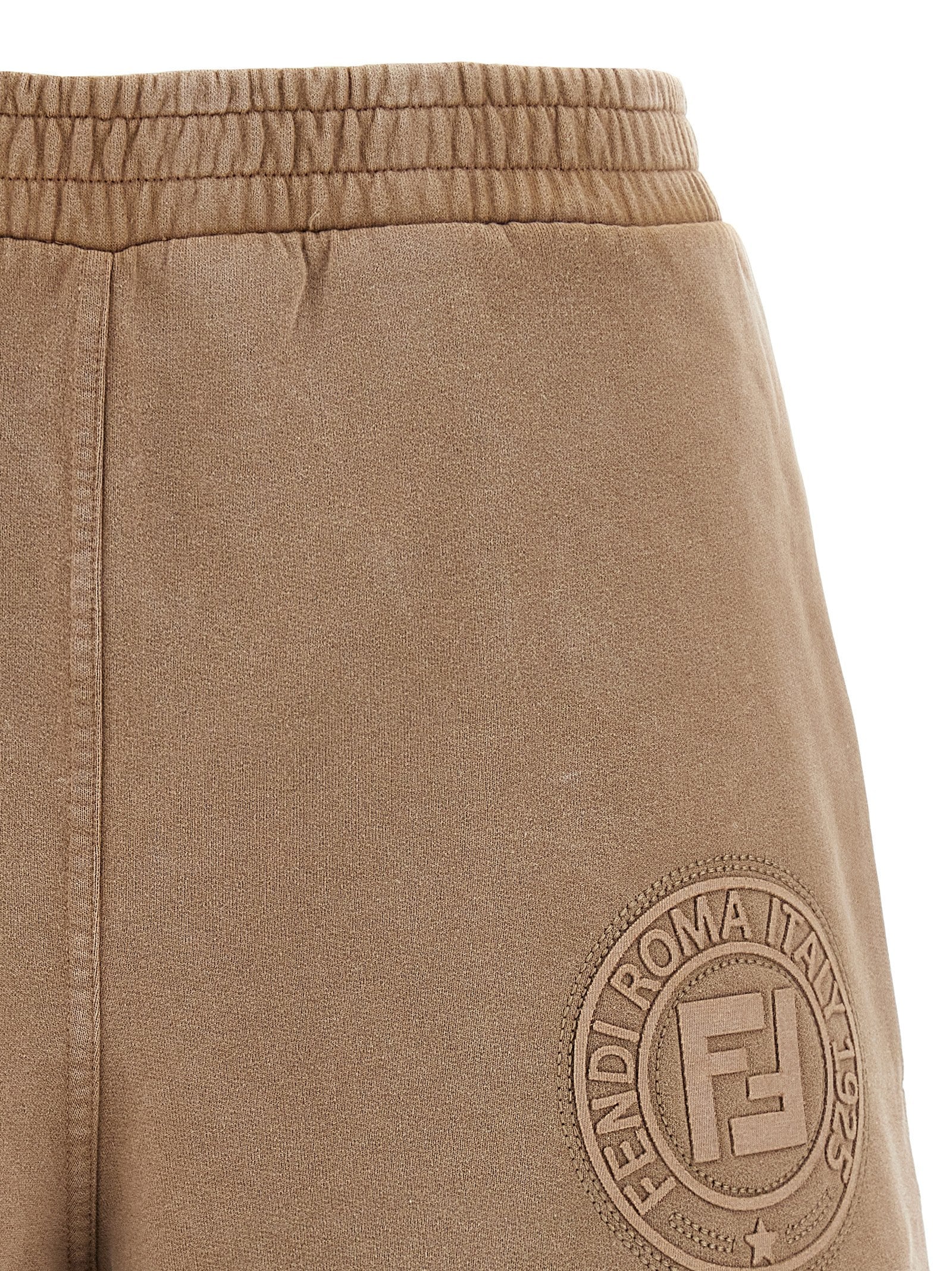 Bermuda Shorts by Fendi for women in cotton brown features a eye catching and short with a eye catching .