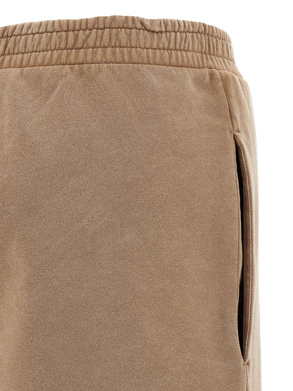 Bermuda Shorts by Fendi for women in cotton brown presents a contemporary silhouette, showcasing a contemporary with a refined short and elegant .