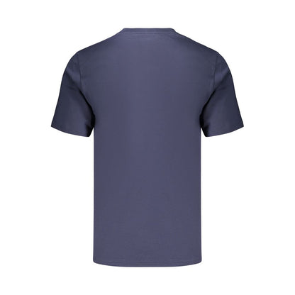 T-Shirt by Converse for men in cotton blue & print showcases a chic silhouette, artfully detailed with a chic and for a chic finish.