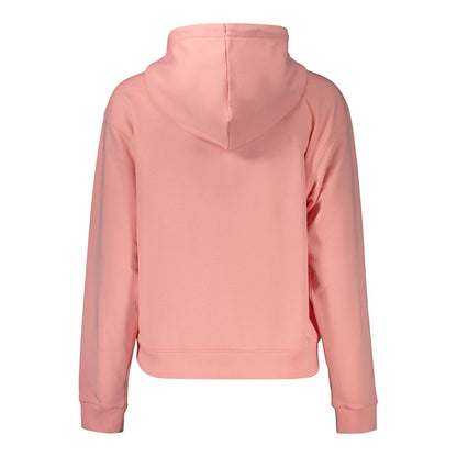 Hooded Sweatshirt Hoodie by Converse for women in cotton polyester pink & print features an luminous silhouette, showcasing a sophisticated and for a truly luminous look.