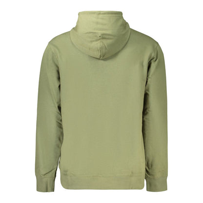 Hooded Sweatshirt Hoodie by Converse for men in cotton polyester green features a edgy silhouette, detailed with a edgy and for a refined finish.