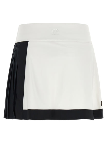 GOLDBERGH Women's Stretch Polyamide Bermuda Shorts - Bicolour Black White