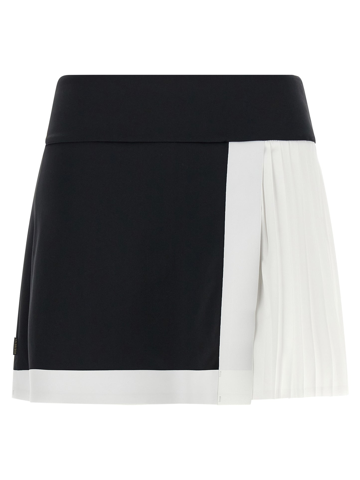 GOLDBERGH Women's Stretch Polyamide Bermuda Shorts - Bicolour Black White