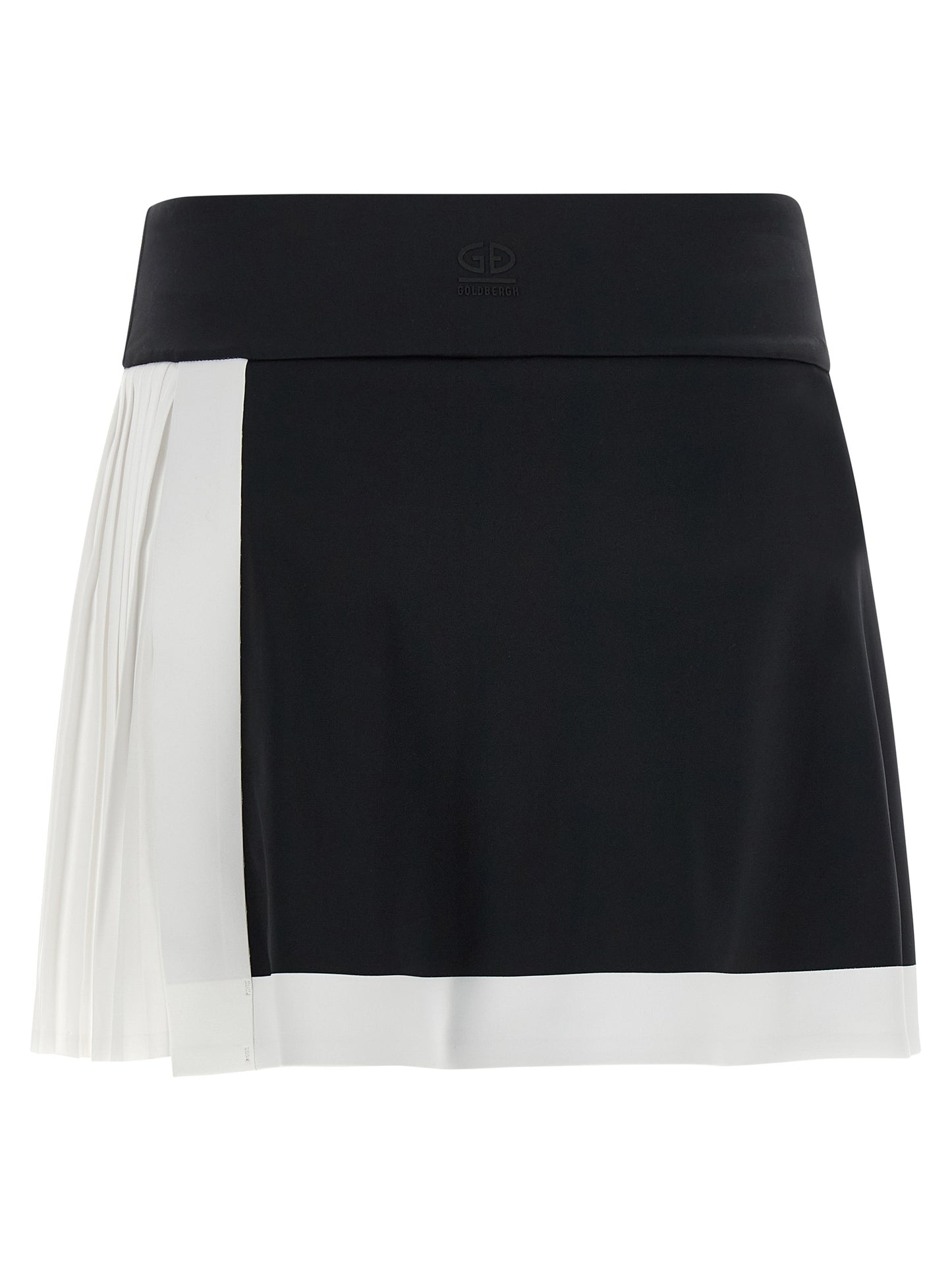 GOLDBERGH Women's Stretch Polyamide Bermuda Shorts - Bicolour Black White