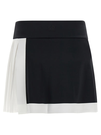 GOLDBERGH Women's Stretch Polyamide Bermuda Shorts - Bicolour Black White