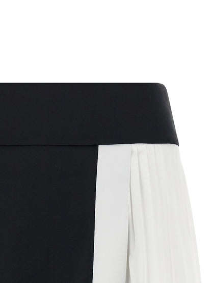 GOLDBERGH Women's Stretch Polyamide Bermuda Shorts - Bicolour Black White
