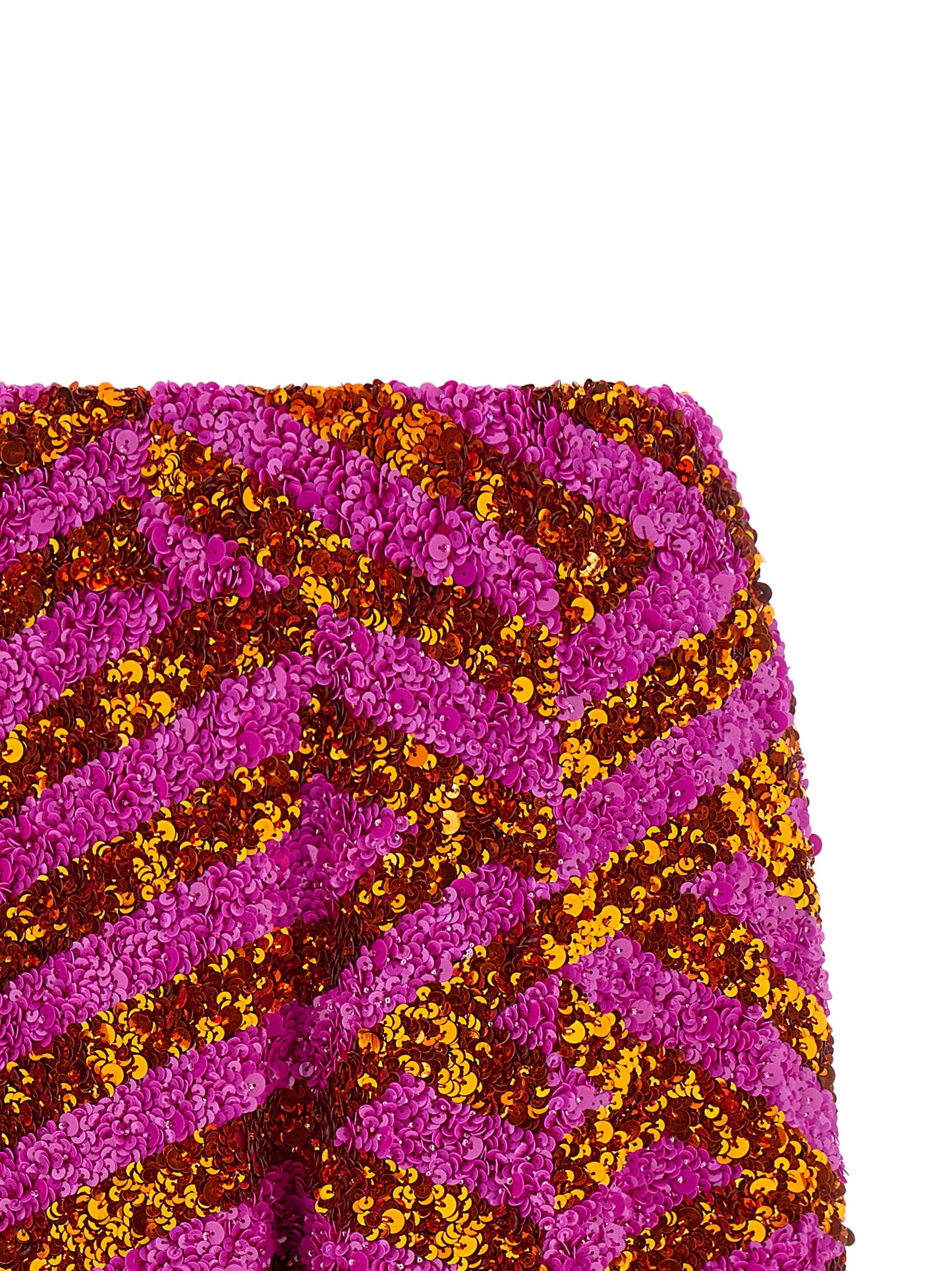Dries Van Noten Women's Wide Viscose & Sequins Bermuda Shorts - Multicolor