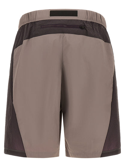 The North Face Men's Wide Nylon Bermuda Shorts - Purple Print