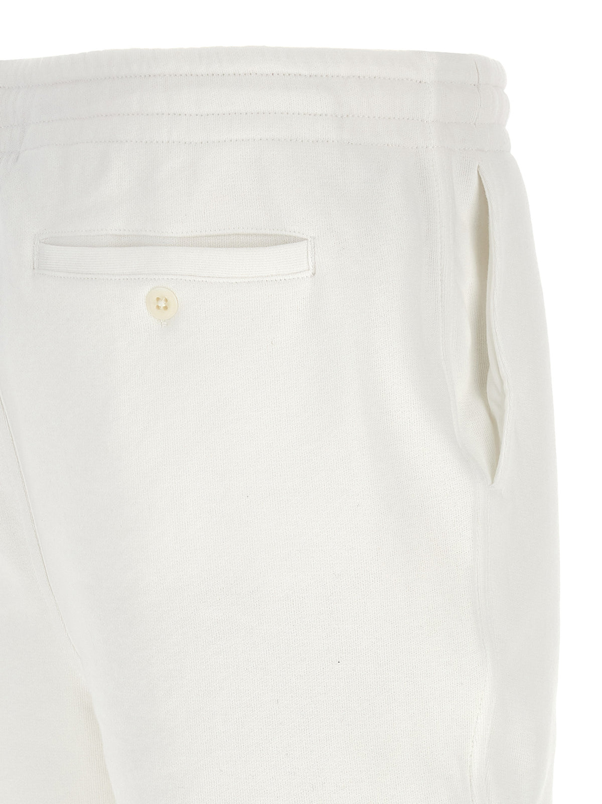 Polo Ralph Lauren White Cotton Bermuda Shorts