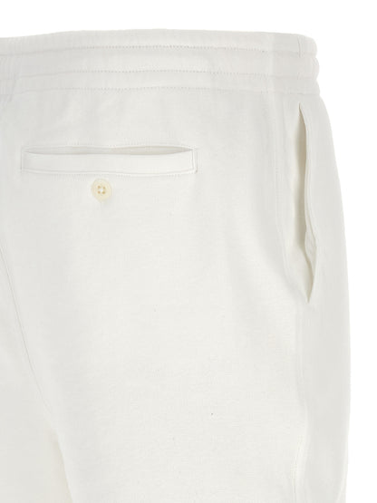 Polo Ralph Lauren White Cotton Bermuda Shorts