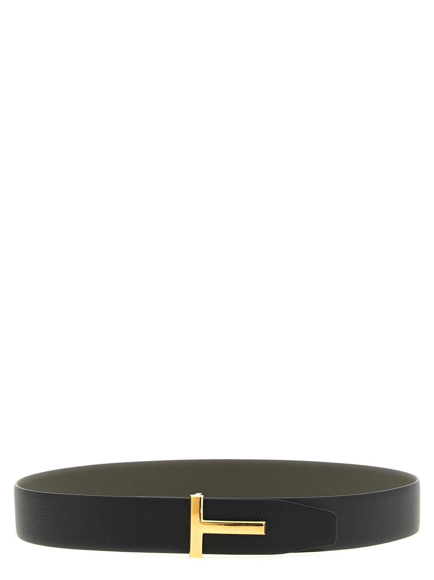 Belt by Tom Ford for men in calfskin & brass black, gold, gray & multicolor features a artisanal-chic design, artfully capturing the essence of the Calfskin & Brass Belt with a artisanal-chic finish.
