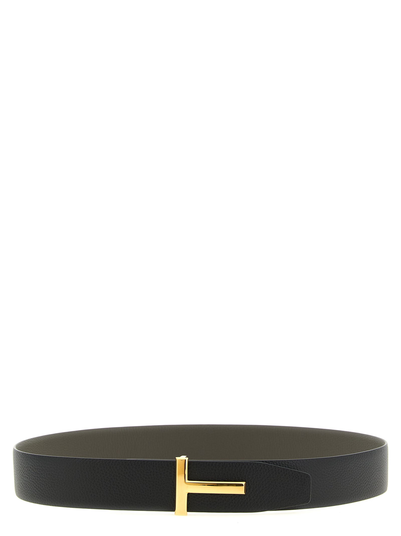 Belt by Tom Ford for men in calfskin & brass black, gold, gray & multicolor features a artisanal-chic design, artfully capturing the essence of the Calfskin & Brass Belt with a artisanal-chic finish.
