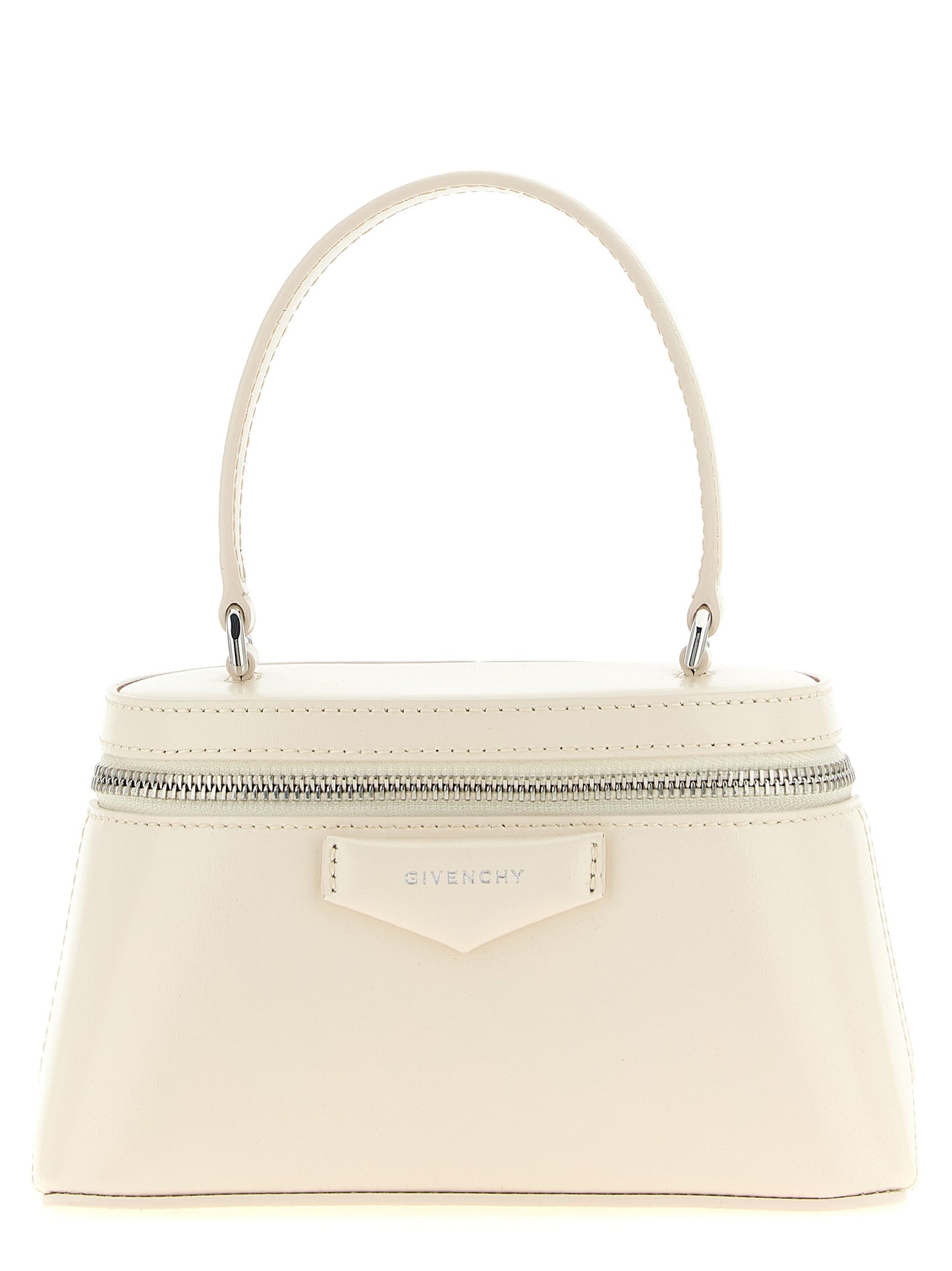 Givenchy Antigona Nappa Leather Crossbody Box Handbag - White