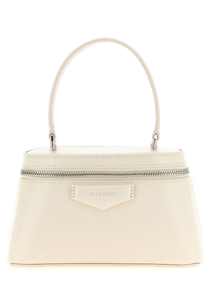Givenchy Antigona Nappa Leather Crossbody Box Handbag - White