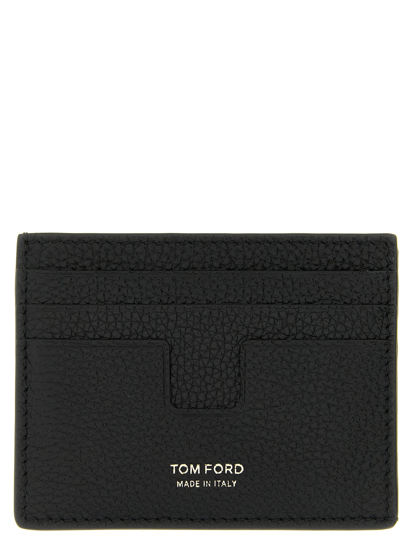 Cardholder Card Case by Tom Ford for men in bos taurus suede calfskin leather black, floral, signature & print features an dynamic silhouette from the T Line Bos Taurus Suede Calfskin Leather Cardholder Card Case collection, highlighting dynamic card-organization for a premium and sophisticated look.
