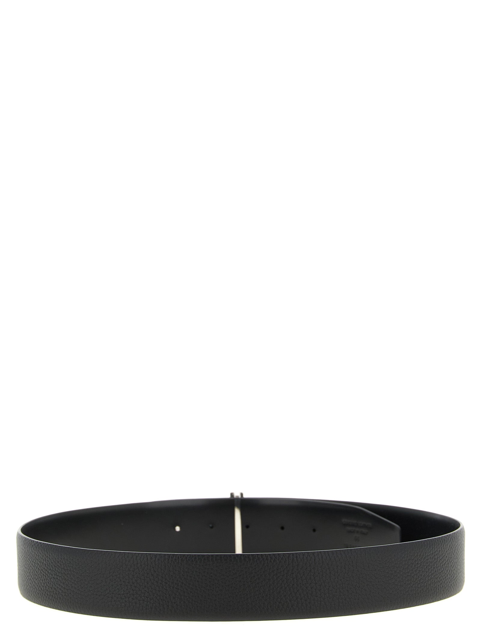 Belt by Tom Ford for men in palladium brass & calf leather black & palladium features an distinguished design, perfectly showcasing the sophisticated craftsmanship of this distinguished Icon Palladium Brass & Calf Leather Belt.